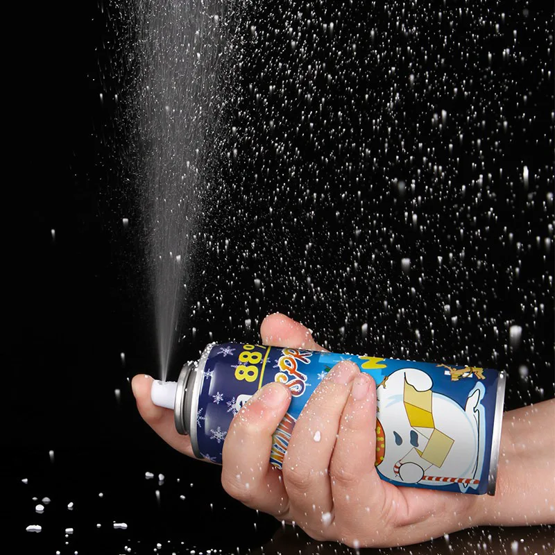 Novelty Christmas Celebration Wedding Holiday Party Snow Spray Environmental protection Clown Snowman