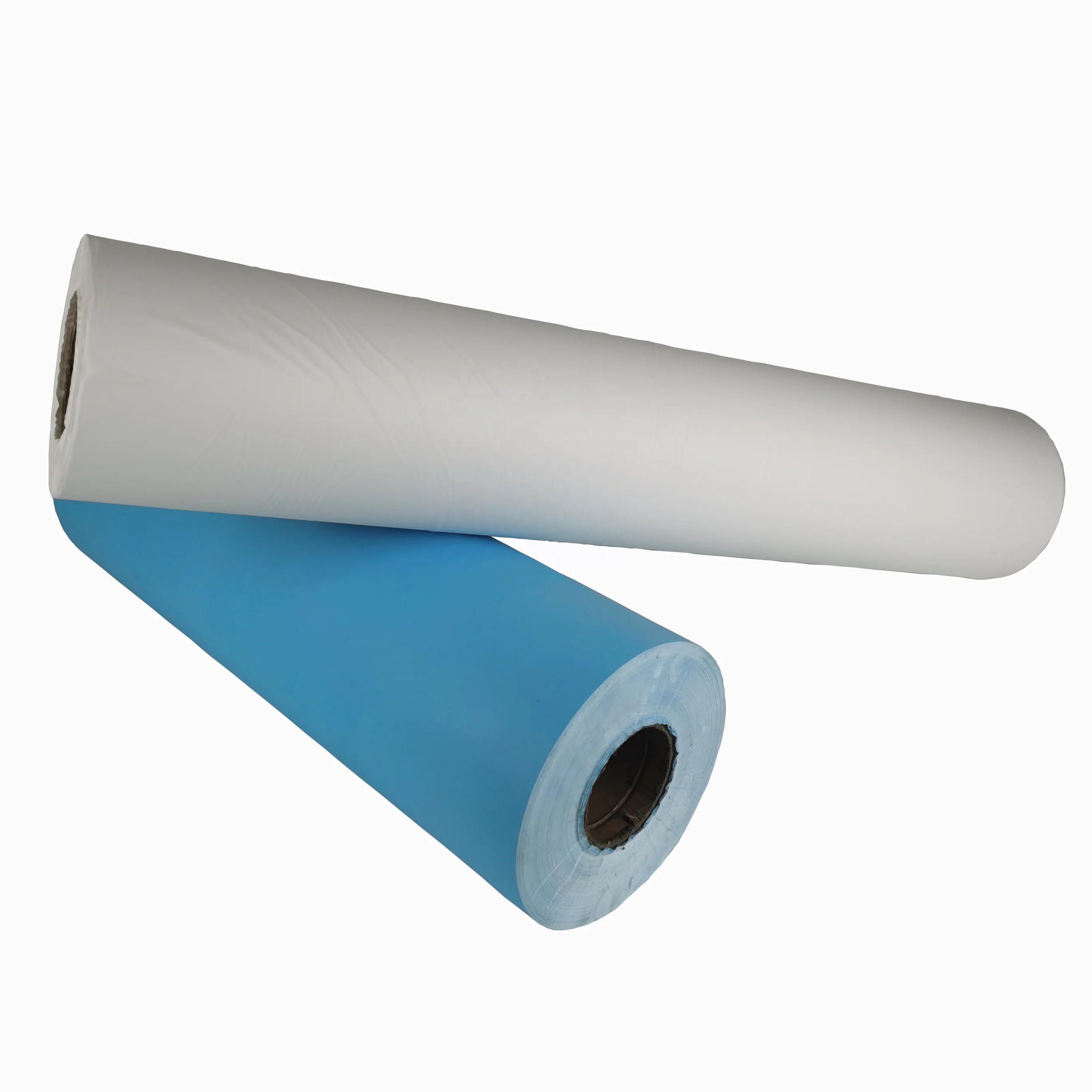 
OEM cast extrusion unbreathable pe film roll all white baby diapers 