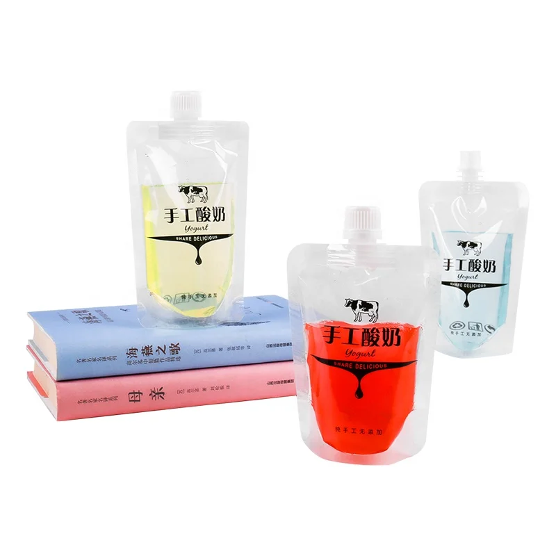 stand up yogurt food boiling retort sterilizer food pouch ziplock bags