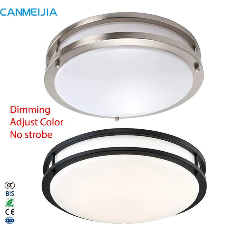 10In 12In 22W 36W Modern Dimming Hallway North America Round Ceiling Lamp Bathrooms Living Room Smart Led Ceiling Light