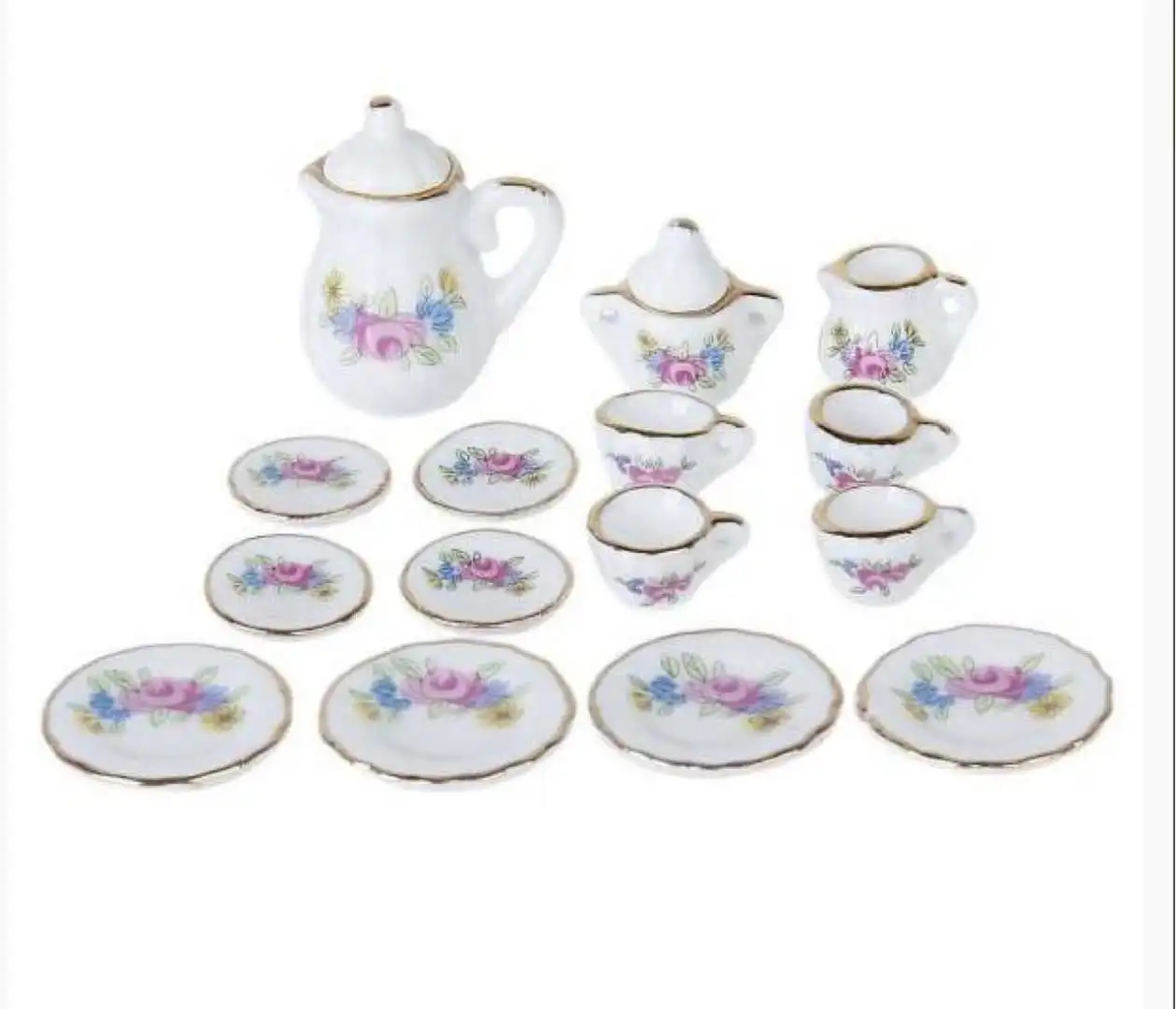 Dollhouse Miniature Ceramic Model Souvenir Gift