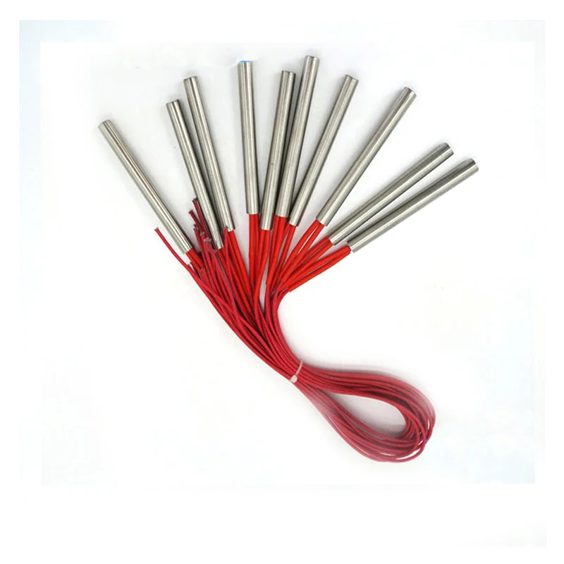 Electric resistance 20x75mm 500w rod tube cartridge heaters element for pellet stove