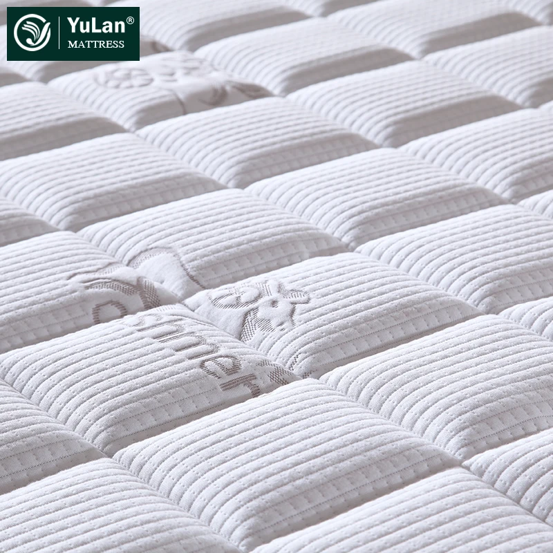 Luxury Ergonomic Design Healthy Spinal Care 9 Zoned Pocket Spring  Cashmere Latex Mattress