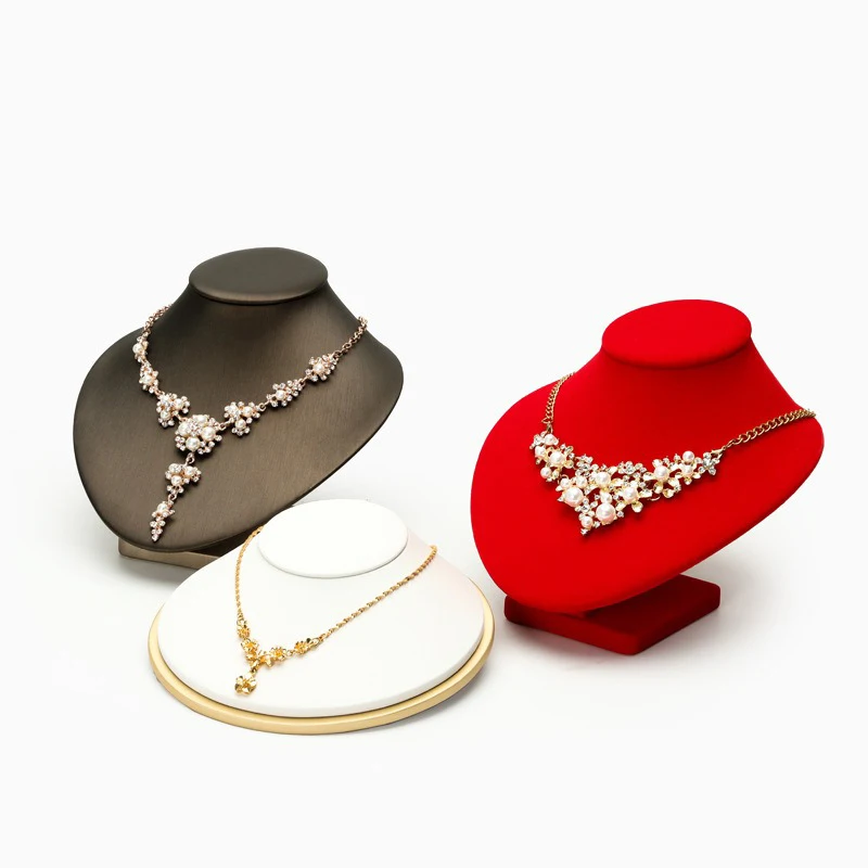 Jinsky Necklace model frame Portrait neck jewelry stand Pendant stand Jewelry display stand DIY jewelry display props