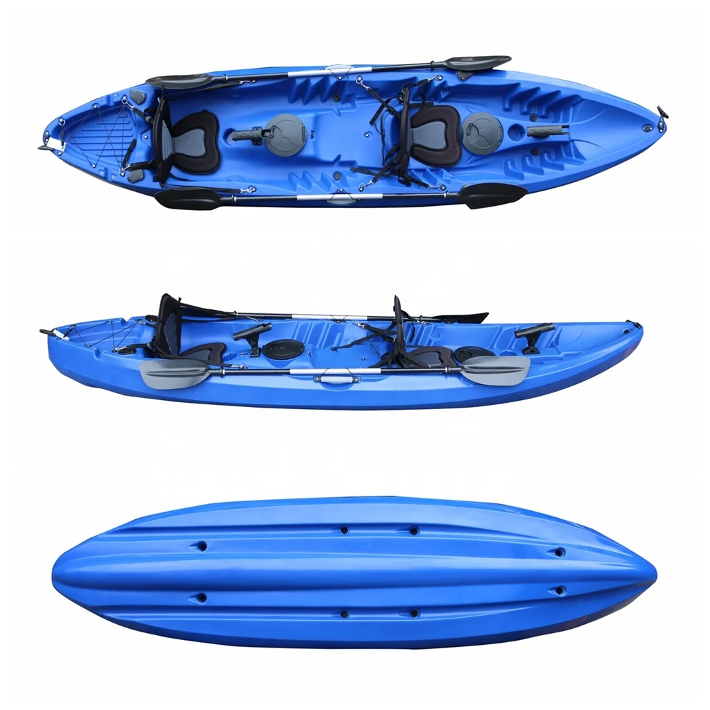 Vicking 2 person fishing paddle kayak wholesales high quality double seat with CE certificate