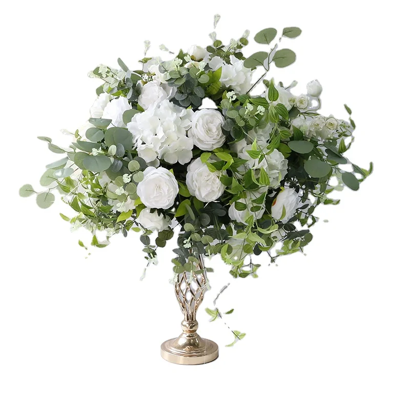 LFB1985-1- Luckygoods New design 60cm able artificial flower ball Eucalyptus bulb