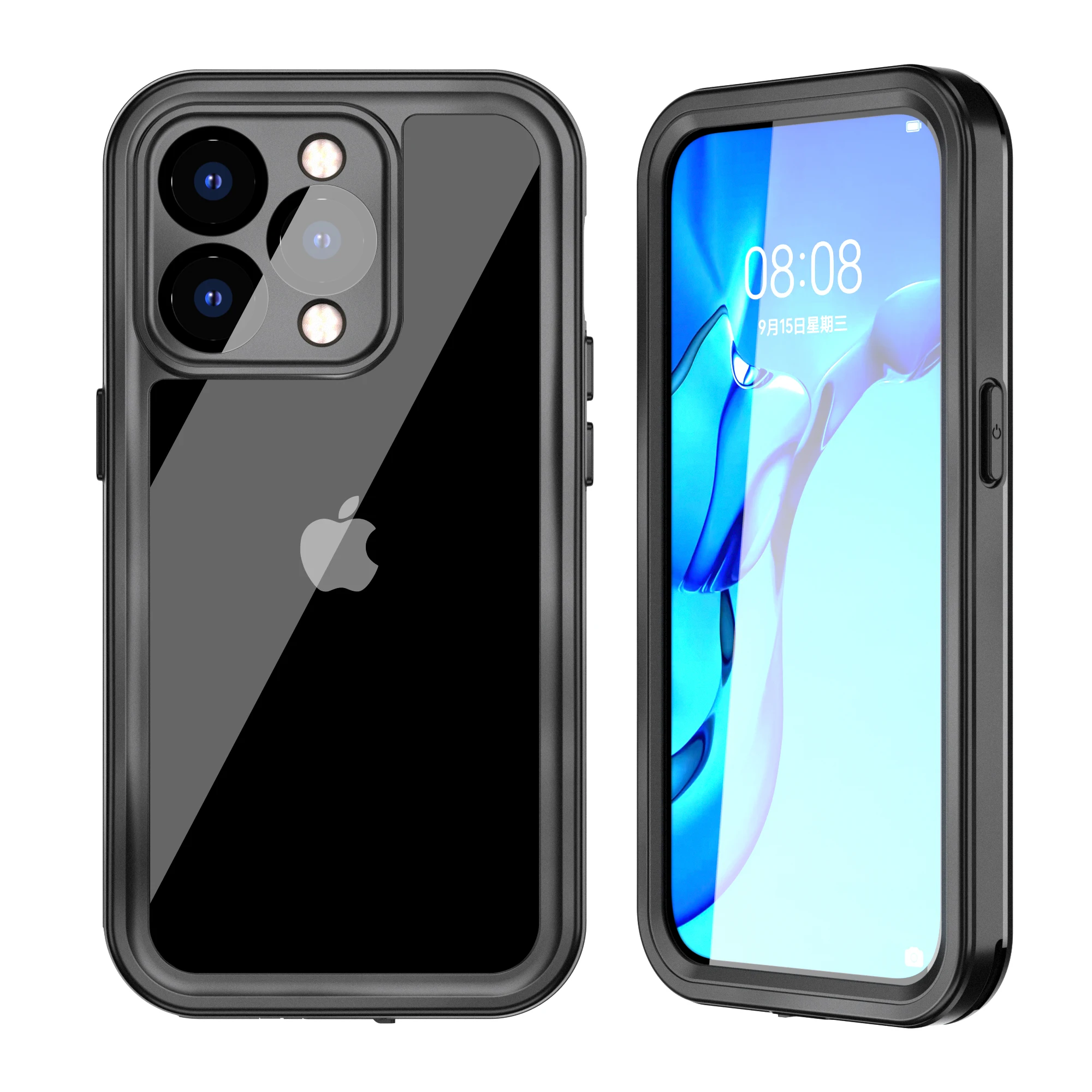 Водонепроницаемый чехол для мобильного телефона iPhone14pro с полным покрытием занятий спортом на