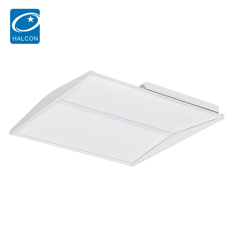 High Brightness Commercial Office School 36w 50w Acrylic Steel Plate Recessed Mounted 2x2 2x4 Led Troffer Light