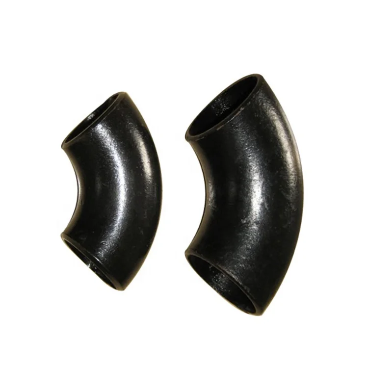 90 Degree Carbon Steel Pipe Fitting ASME B16.9 ASTM A234  Q235 Seamless Elbow SCH 40 STD Butt Welded