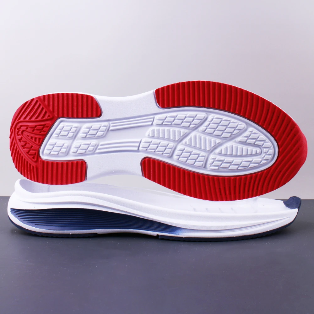 Customize Sneaker Sole Casual Sport Sneaker Chunky Outsole Running EVA Popcorn Sole TPR Outsole Suelas Sneaker Sole Shoes Sole