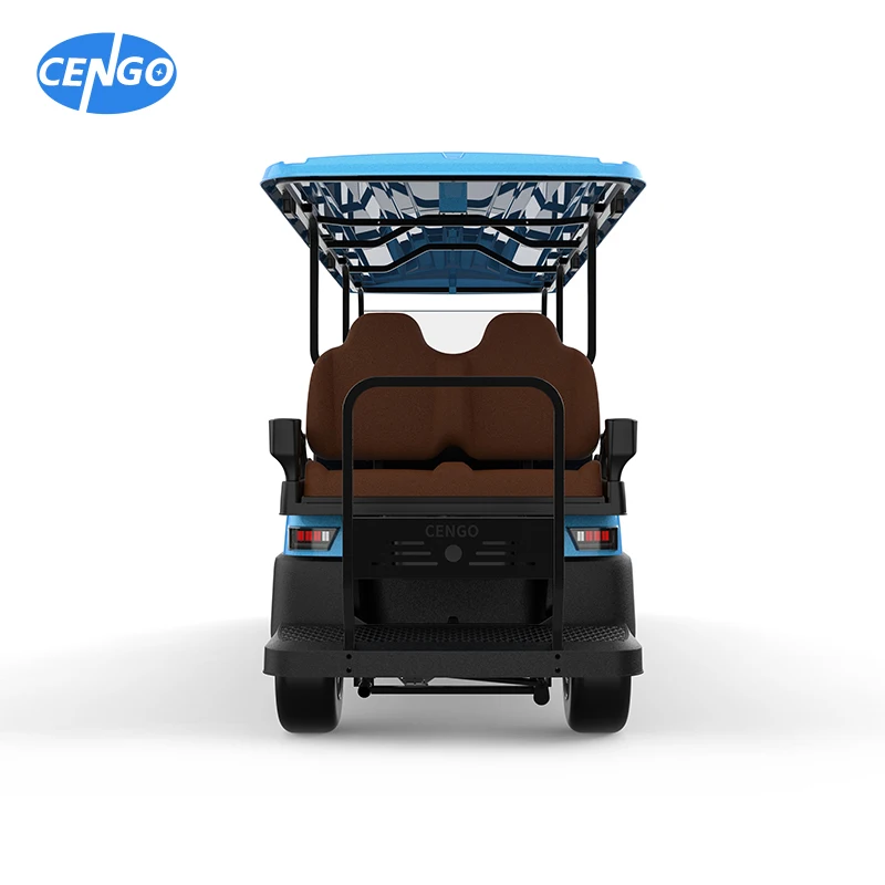 2 Seater Electric Car 8-Seater Electric Golf Cart CE Certified Sightseeing Cart With 48V Battery Voltage