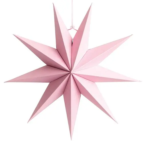 Wholesale Hanging Paper Star Lantern for Christmas Ornaments