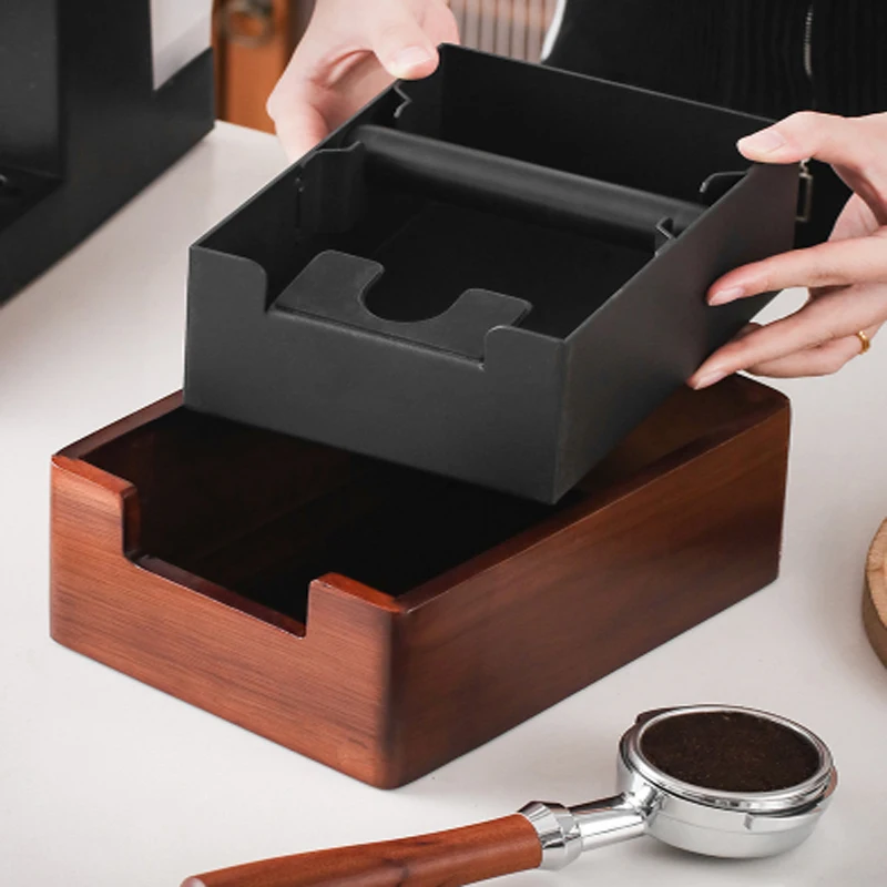 Grounds Knock Box Large Capacity Knock Box for Espresso Coffee Waste Box Container