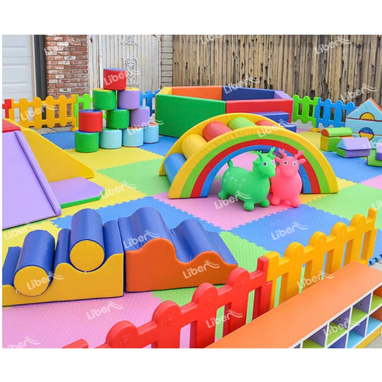 
Toddler Safety Fence Custom Indoor Playground Kids, Preschool Children Small Kids Games Indoor Playground Equipment 