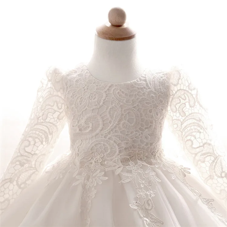 
Princess Kids Baby Dress For Girls Fancy Wedding Dress Party Birthday Baptism Dress 