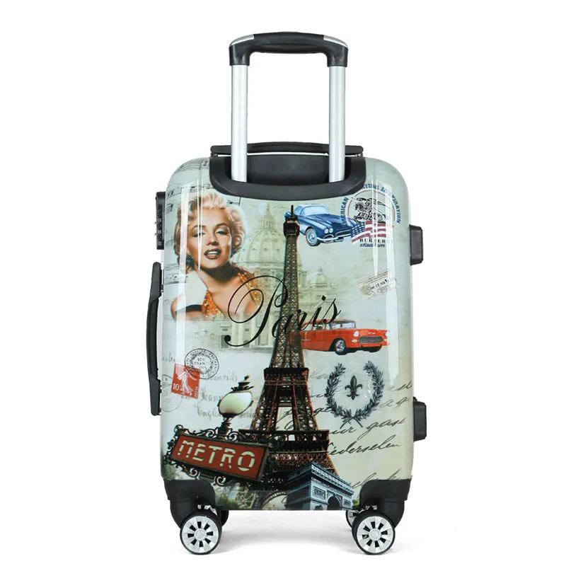 Multifunction Custom Travel Durable ABS Cabin Trolley Case Suitcase Rolling Hard Shell Spinner Carry-ons Luggage Case