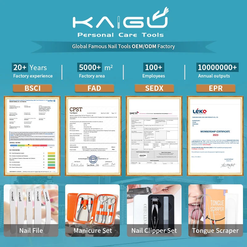 Custom Logo Sharp Nail Clippers Portable Finger Manicure Cutter Nails Care Tool for Fingernail & Toenail