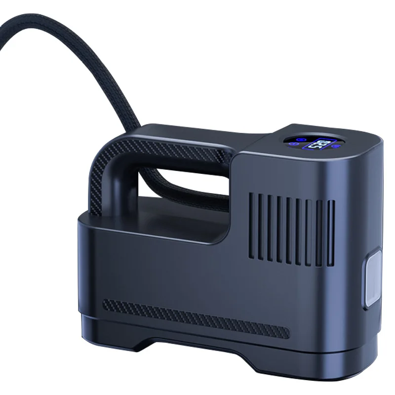 Type Wireless Mini Car Tire Electric Portable Air Pump Car Air Compressor 12v Electric Inflator Pump with LED Lighting