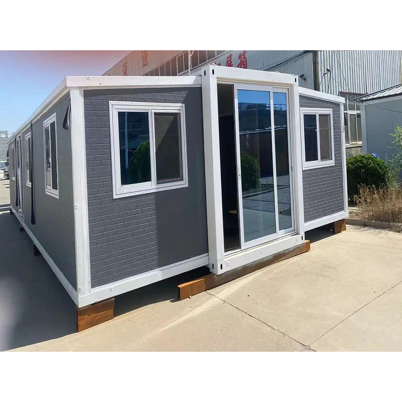 Expanded Hobbit House Prefabricated Steel Food Truck Small Prefab Houses  Offshore Expandable Container Prefab
