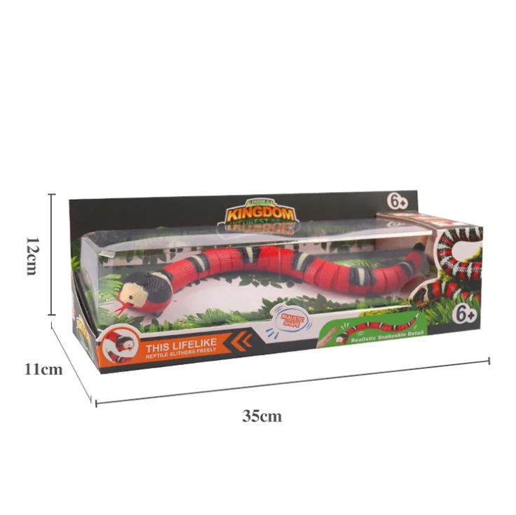 Smart Sensing Interactive Cat Toys Automatic Eletronic Snake Cat Teasering Play USB Rechargeable Kitten Toys for Cats Dogs Pet