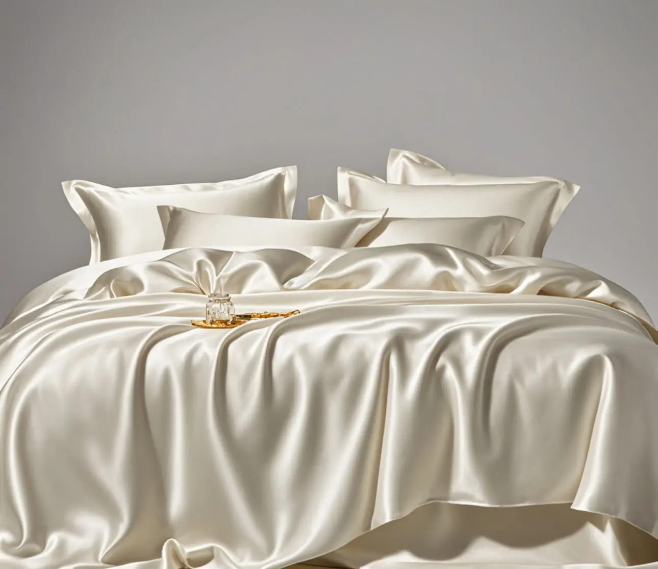 Wholesale Gorgeous Premium 100% Mulberry Silk Fitted Sheet Bedding Sets