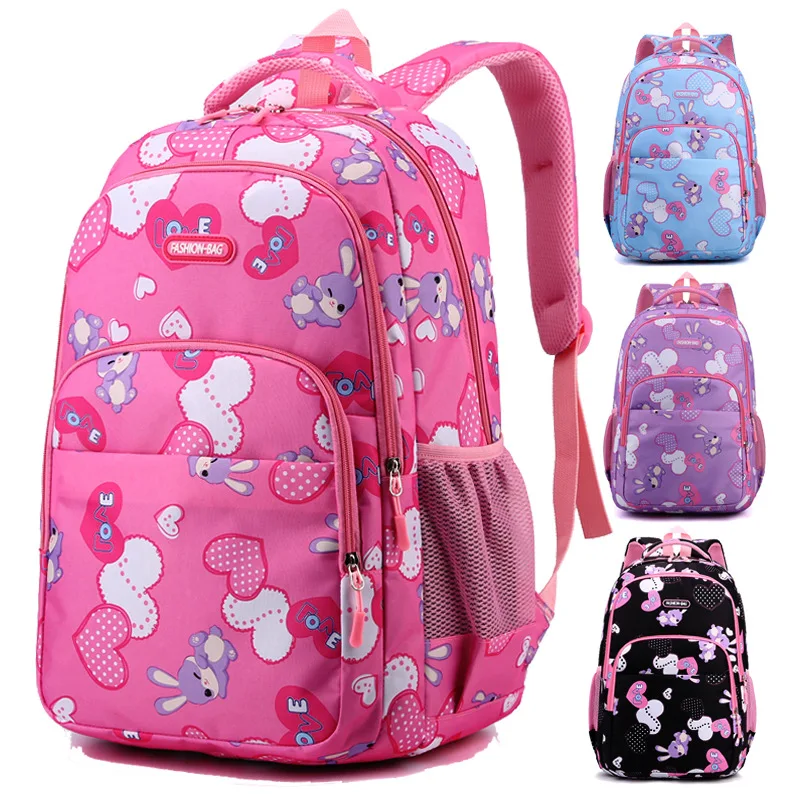 Hot Sale Rabbit Backpack Cute Casual Schoolbags Grade 1-6 Kids School Bag For Elementary School Children