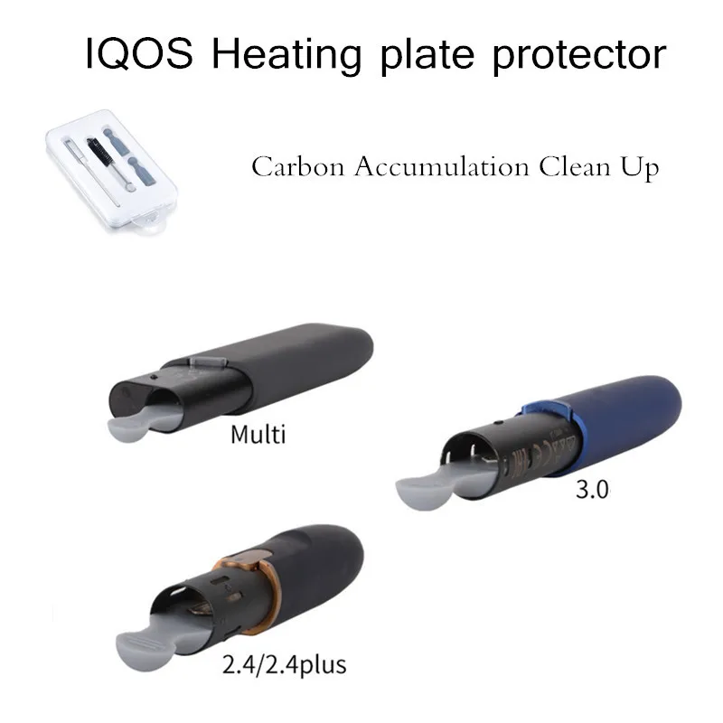  Силиконовая Защитная пленка комплект для использования с IQOS2.4 +/3