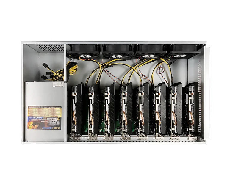 Горячая Распродажа 8gpu 12 gpu машина ethereum каркас для