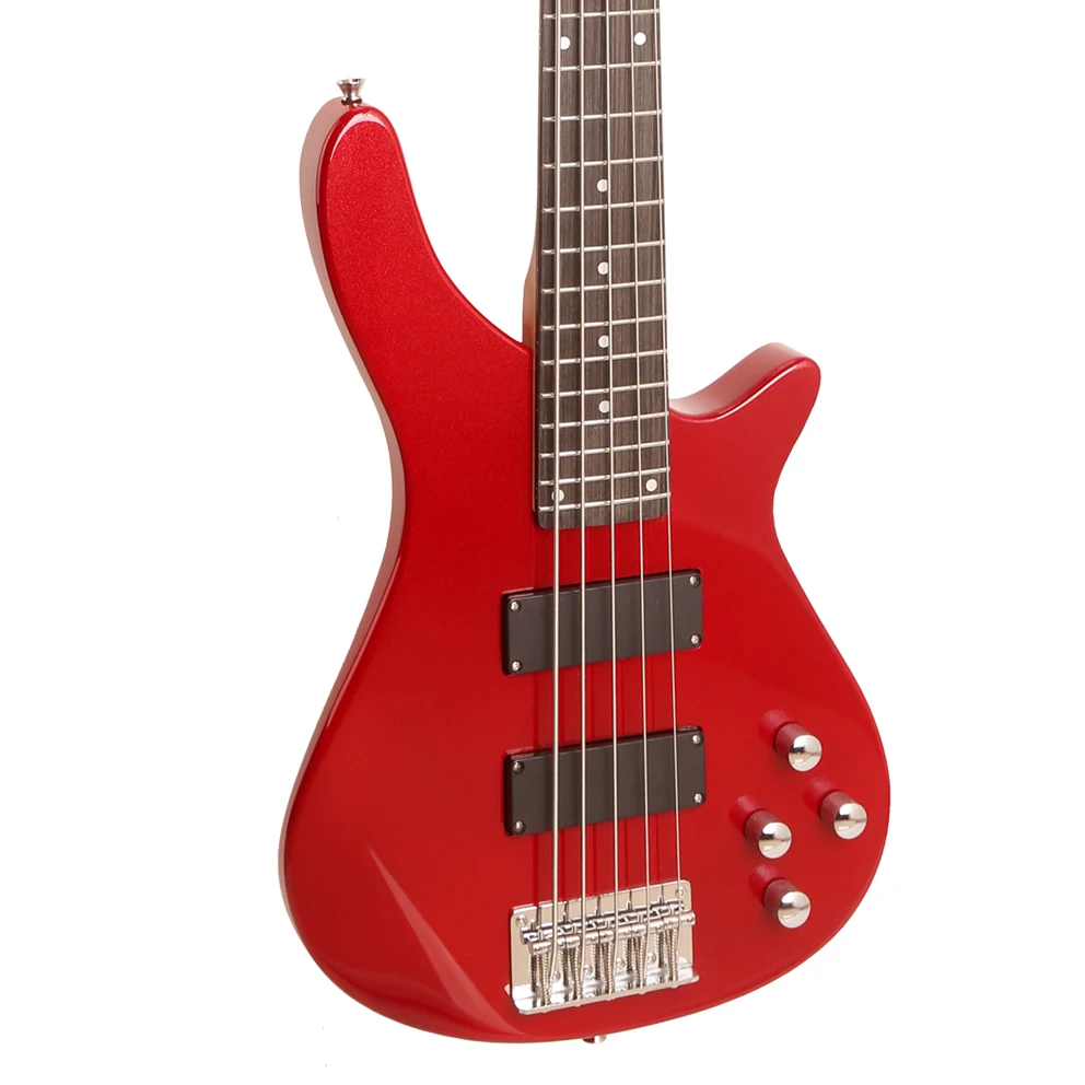 Wholesale OEM Bass Guitar 5 Strings Accept Custom Logo High Quality Cheap Electric Bass Musical Instruments