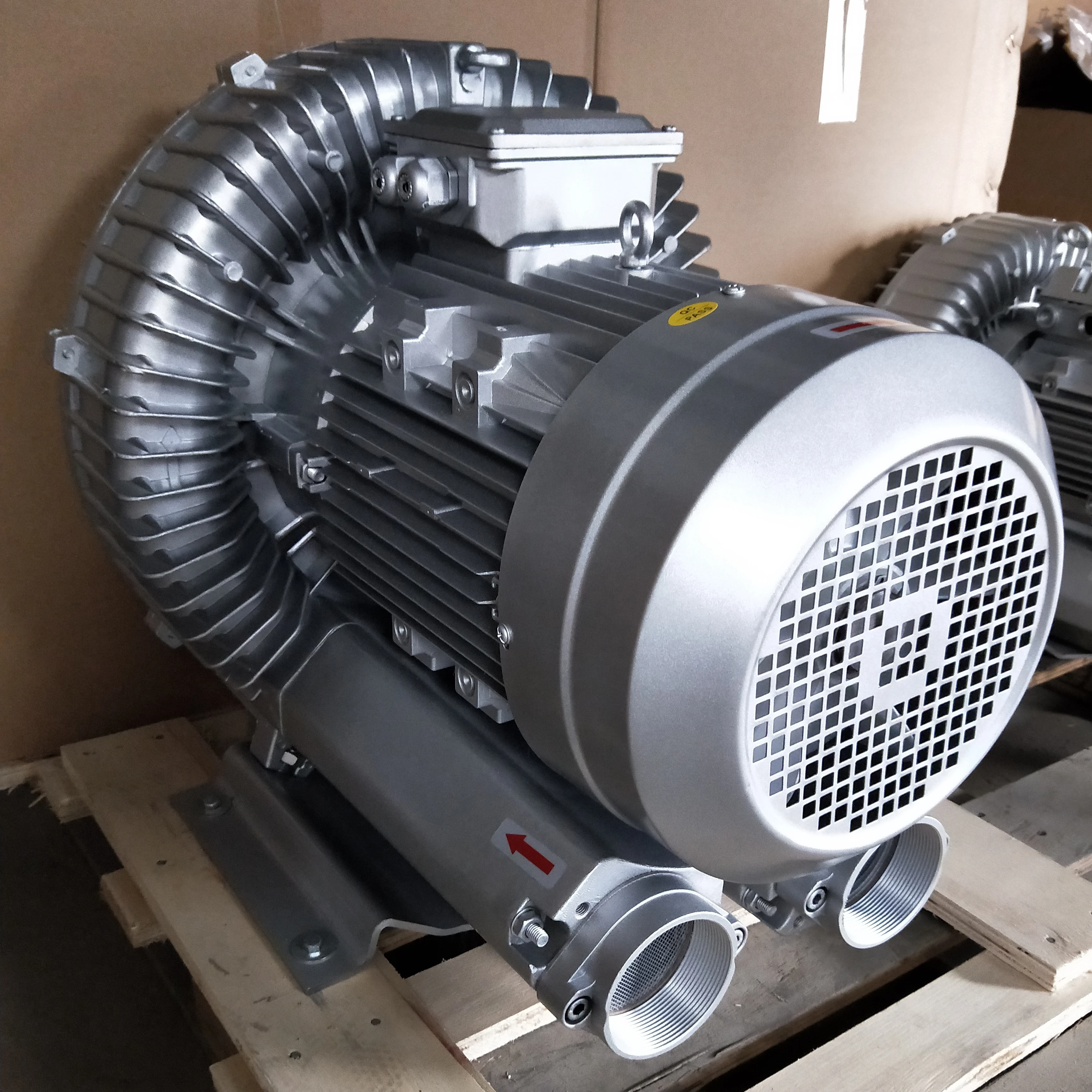 Router air-cooled vacuum pump 5.5kw7.5 9KW for woodworking cutting machine strong vortex air pressure vacuum pump