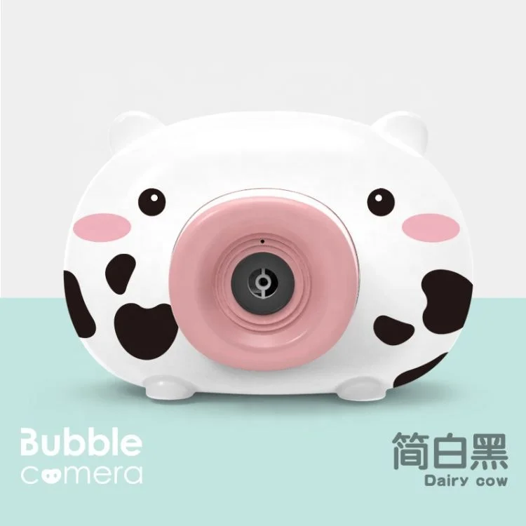 Colorful Electric Bubble Camera Toy Hot Sale Soap Machine Outdoor With Music And