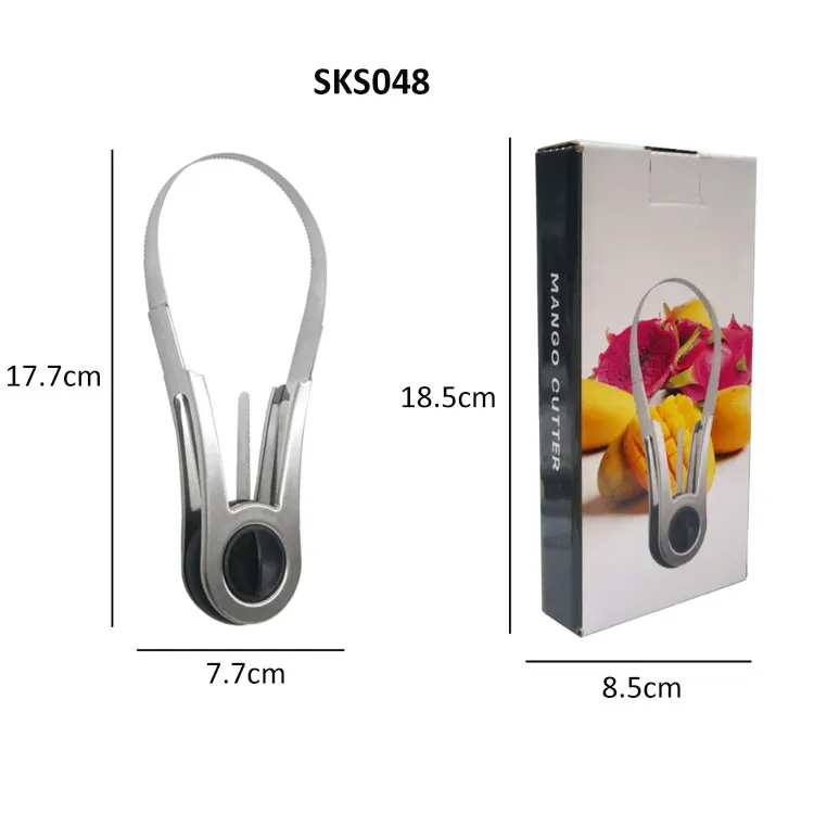 2024 Smart Kitchen Tools Fruit Peeler Cutter Divider Knife Watermelon Avocado Mango Slicer
