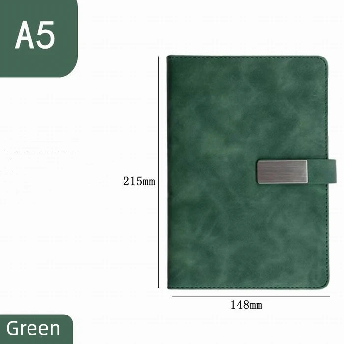 Customized Logo A5 Journal Notebook with Pen Good Feeling PU Notebook with Buckle Wholesale A5 Notebook with Pen