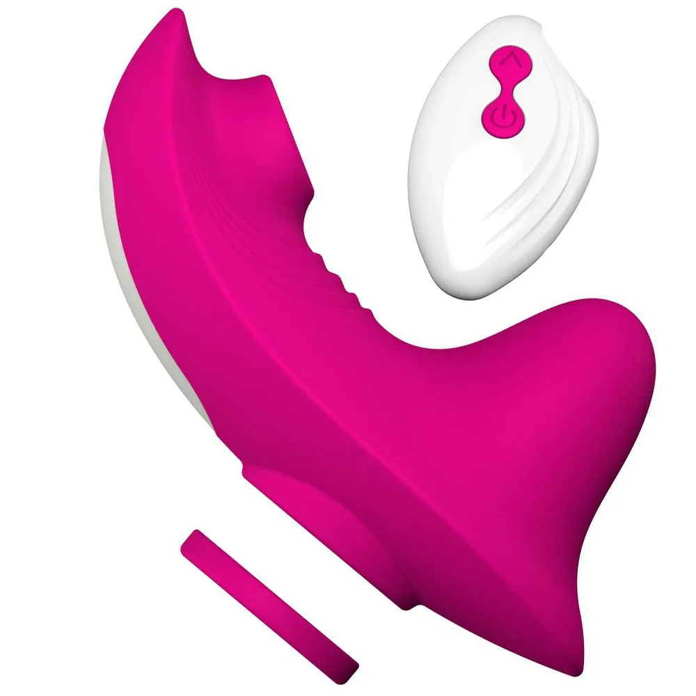 Customized Logo Sucker 10 Vibrations Magnetic Panty Toy Remote Control Mini Wearable Vibrator For Women