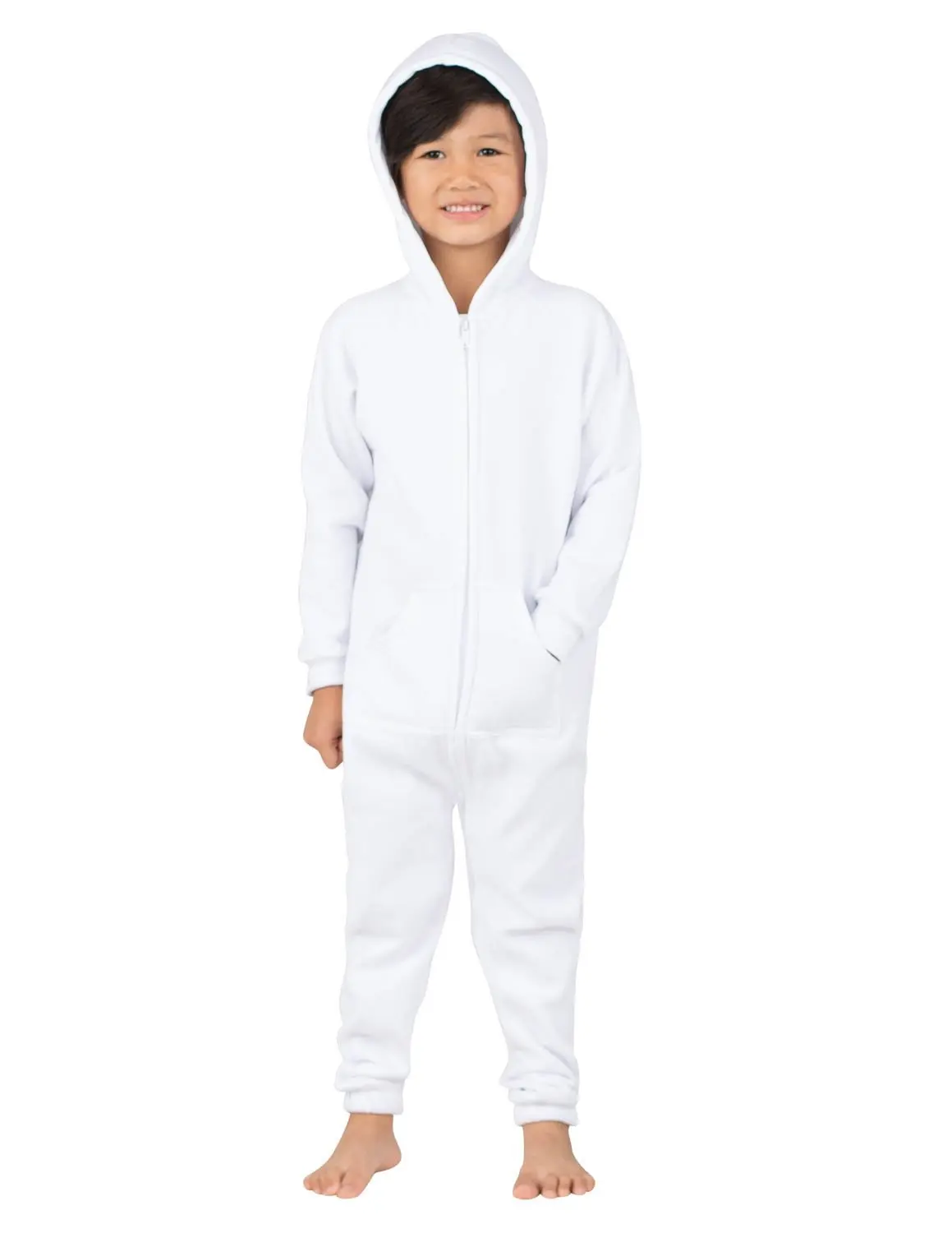 
RTS Poly Cotton Terry Fleece Family Matching Footless Onesie Romper Jumpsuit 