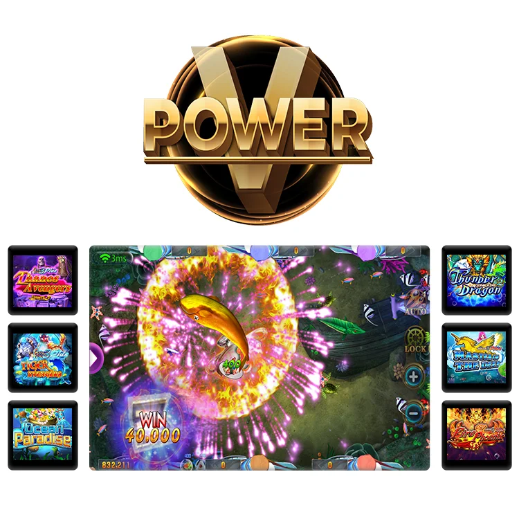 Игровой автомат для рыбы, настольное приложение, Vpower Fish Game, мобильное приложение, программное обеспечение для игры в рыбу онлайн