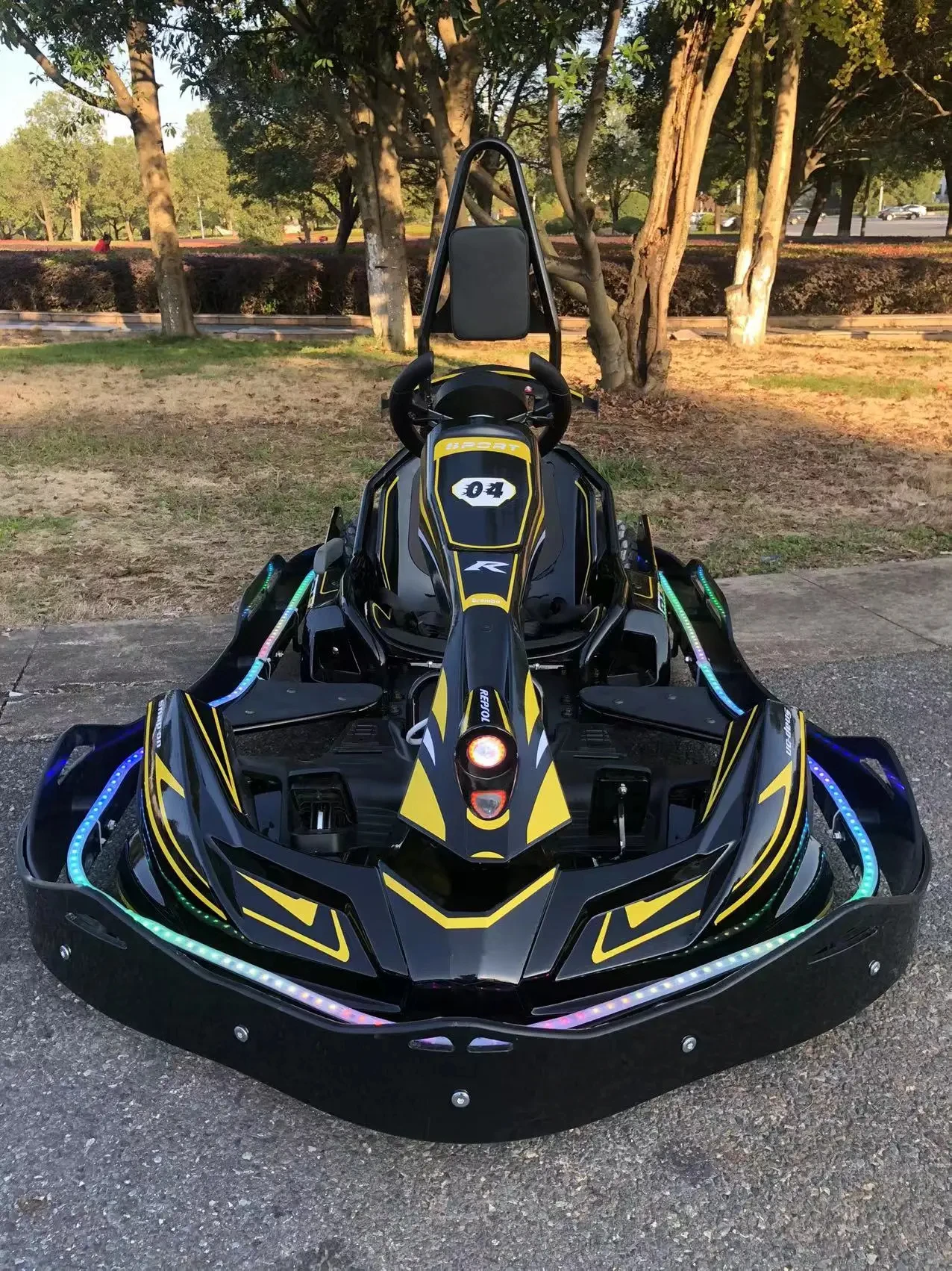 High-speed adult electric karts, professional playground equipment go karts for adults buggy go kart
