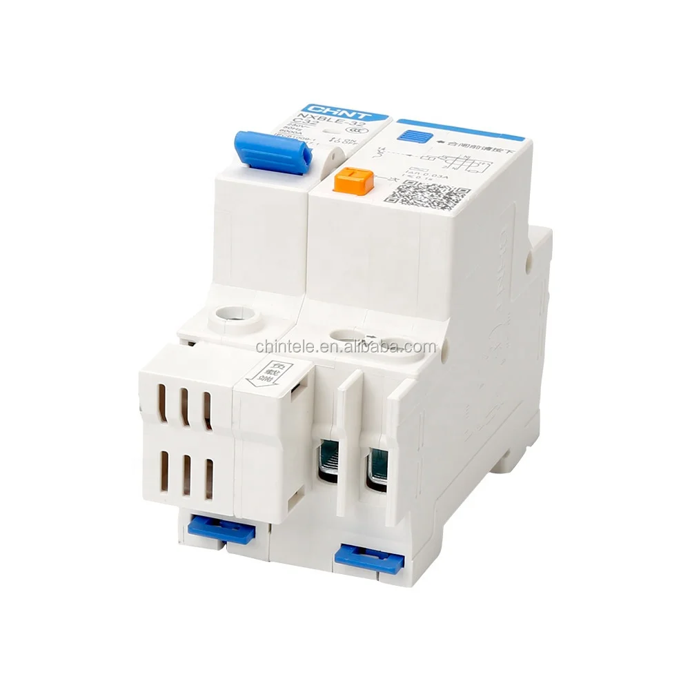 Chinese factory sale CHINT CHNT NXBLE rccb rcbo typ electrical earth leakage circuit breaker