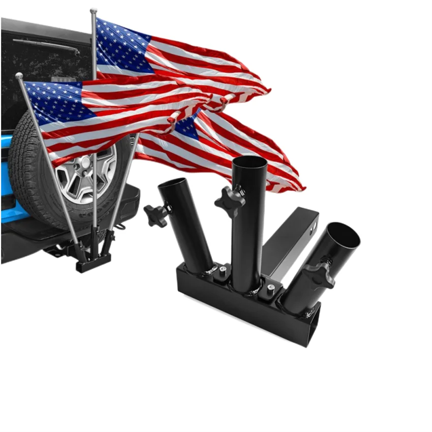 2023 наружное металлическое оптовое вращающееся кольцо с 3-мя держателем для флага