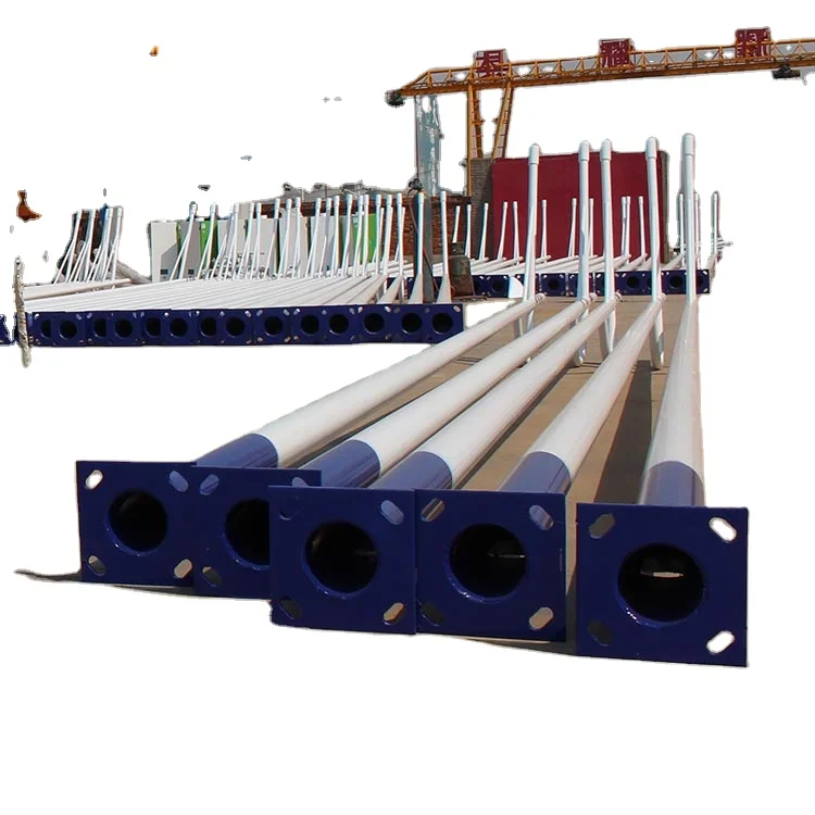 Hot Sale Steel Pole Manufacturer Outdoor Lamp Post Street Light Poles Factory