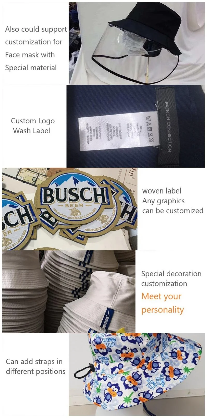 HB0002 Reversible checkered designer eco friendly women bucket hat customization fisherman malaysia orange cap 2022 for summer