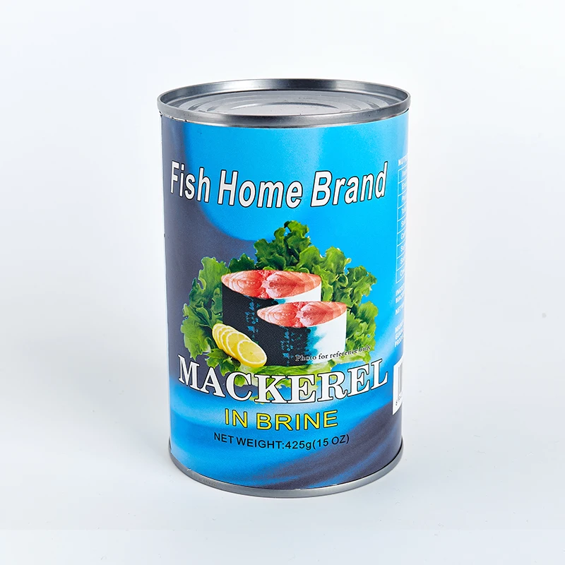 Good Taste Canned Seafood  425g Tin Fish Mackerel Canned in Brine