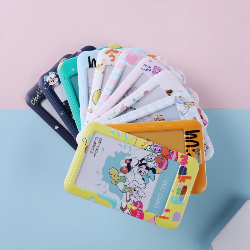 Dongguan Factory Best Selling  Popular  Lovely  Certificate Abs Material Id Card Holder Badge  With  Lanyard