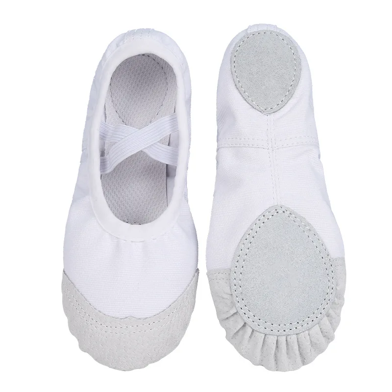 2024 Good Quality Flat Ballet Shoes Canvas Soft Sole Dance Ballet Point Shoes Ballerina Shoes Women Ballet Slipper For Girls
