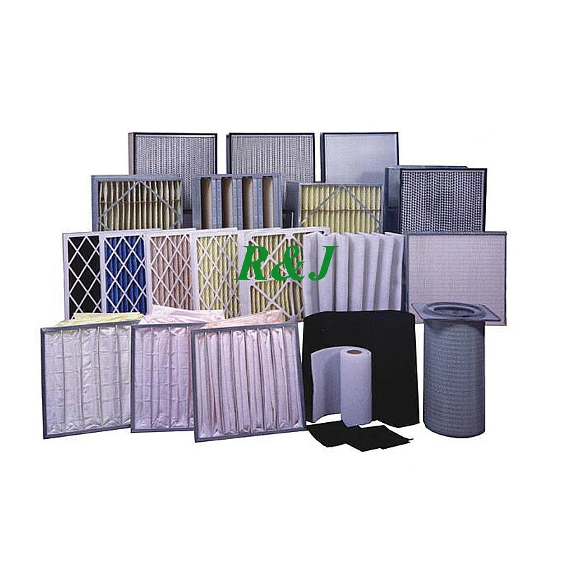 Hvac cleaning high quality air conditioner hepa filter for central h13 h14 deep-pleated filter