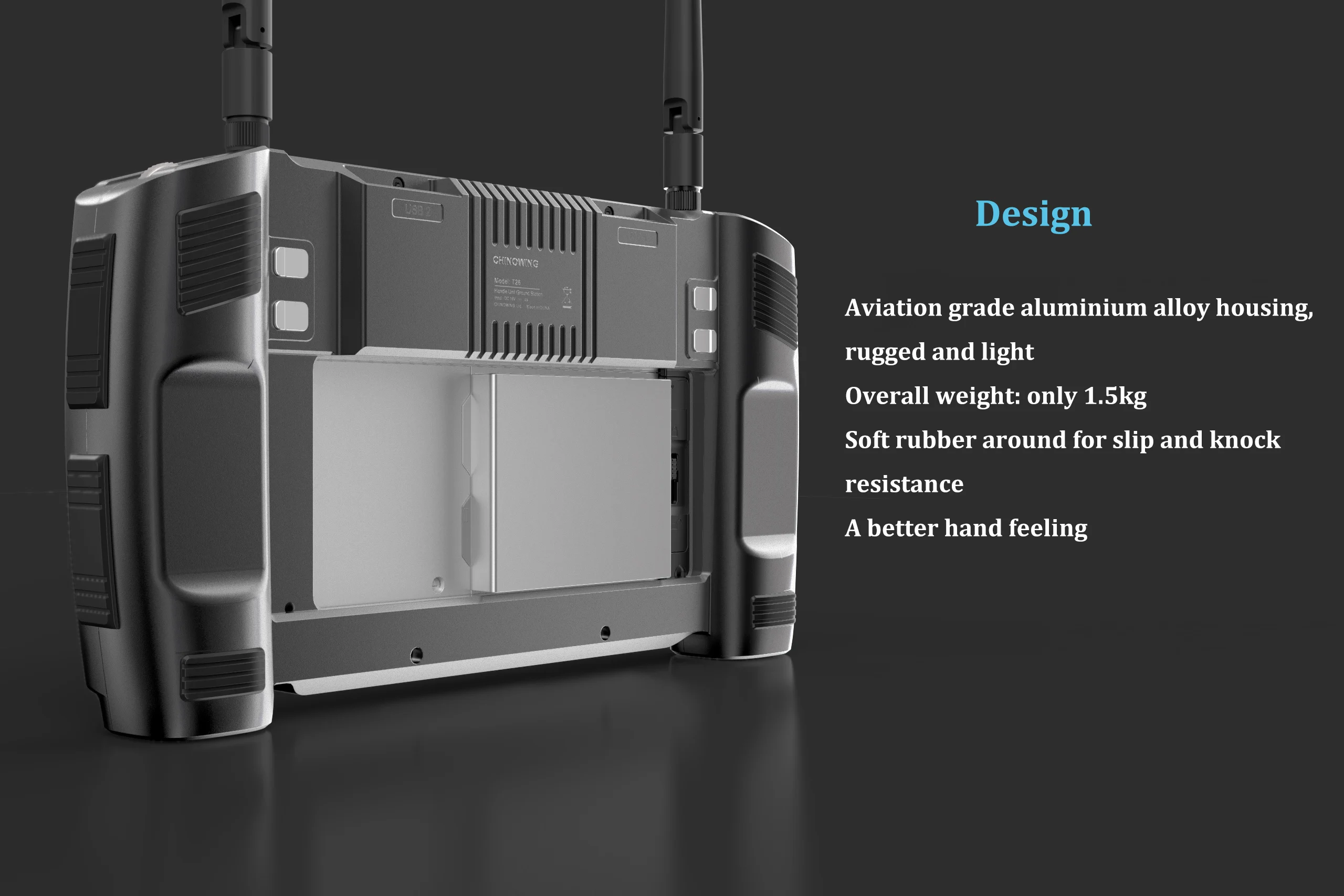 1.5 kg UAV ground control station
