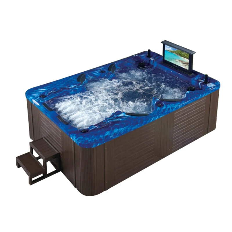 party waterproof led usb bath whirlpool massage hot tub