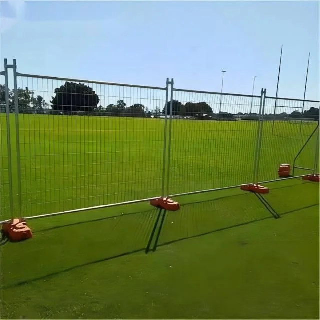 High Standard Fully Galvanised Temporary Fencing For Construction Sites