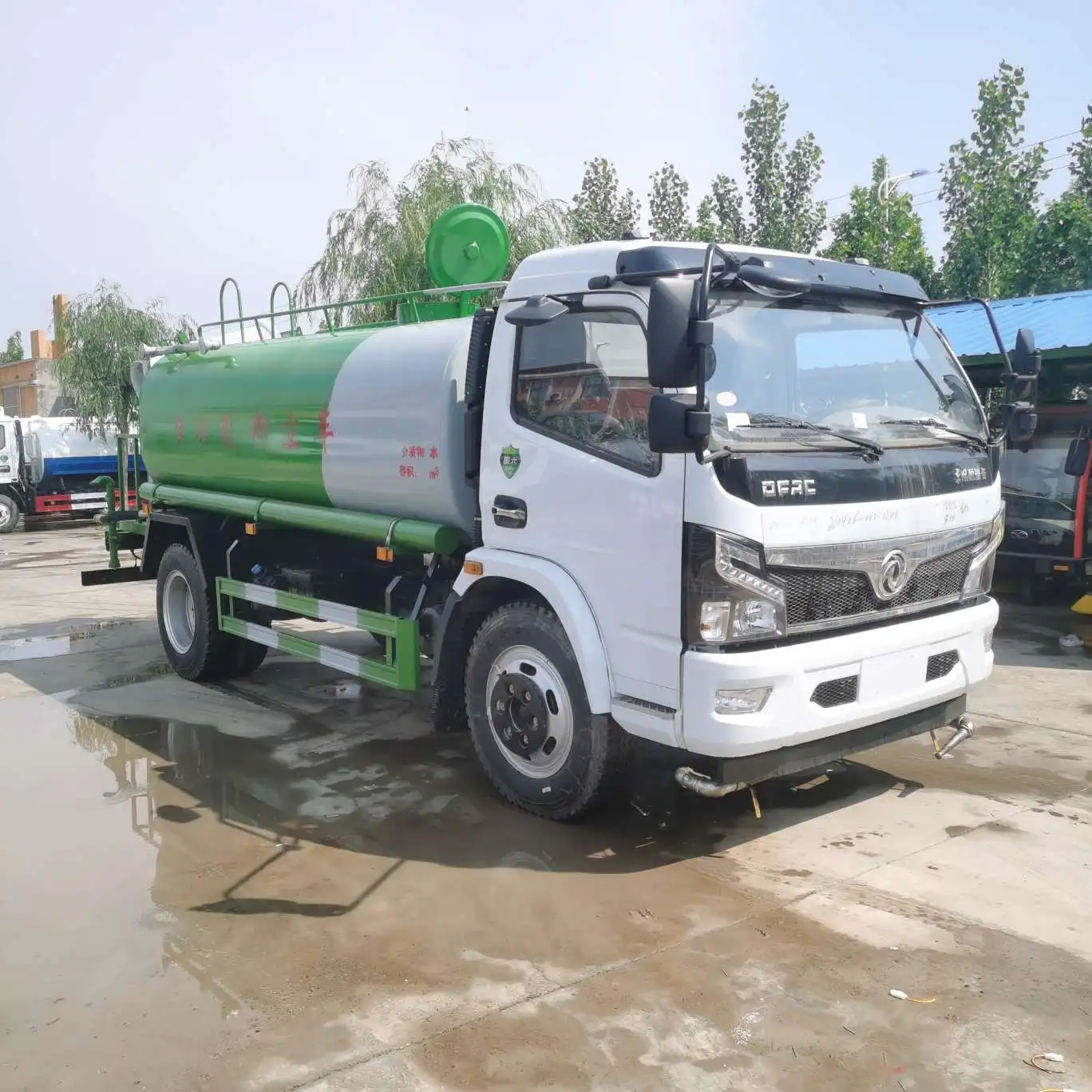 5 ton dust suppression truck vehicle water sprinkler water mist cannon sprayer truck Greening spray truck