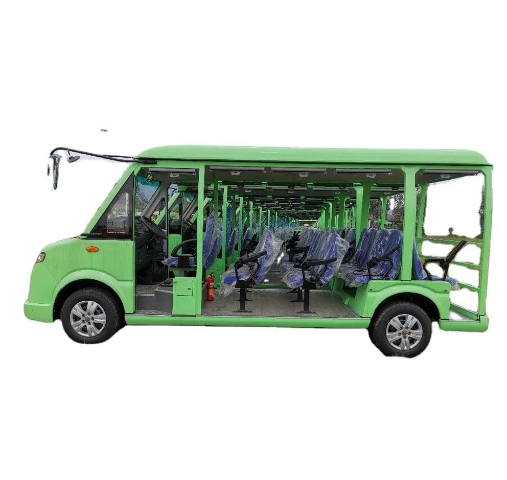 2024 hot sale 23 Seats Sightseeing Bus Car Electric Shuttle Passenger Bus For Sale Vintage Electric Sightseeing Car